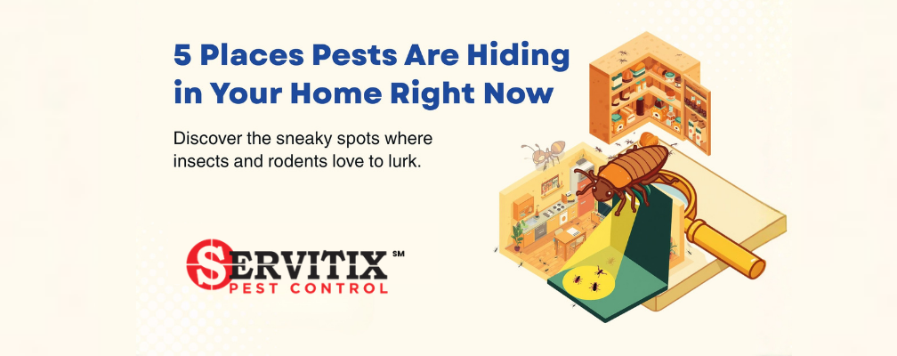 5 Places Pests Are Hiding in Your Home Right Now