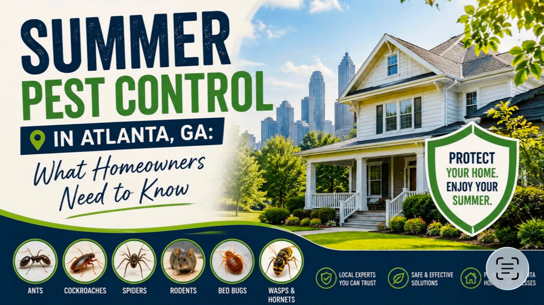 Summer Pest Control in Atlanta, GA: What Homeowners Need to Know